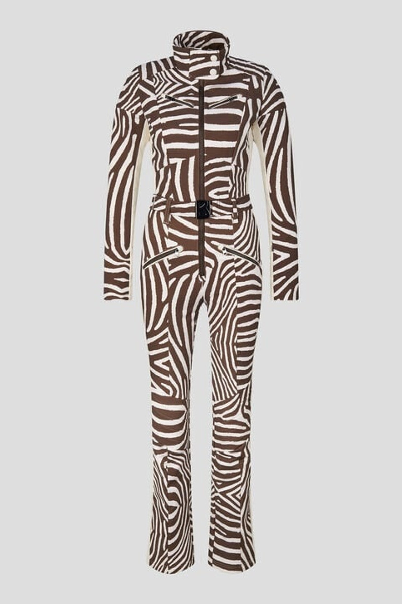 Misha Ski overalls in Brown/Off-white 1