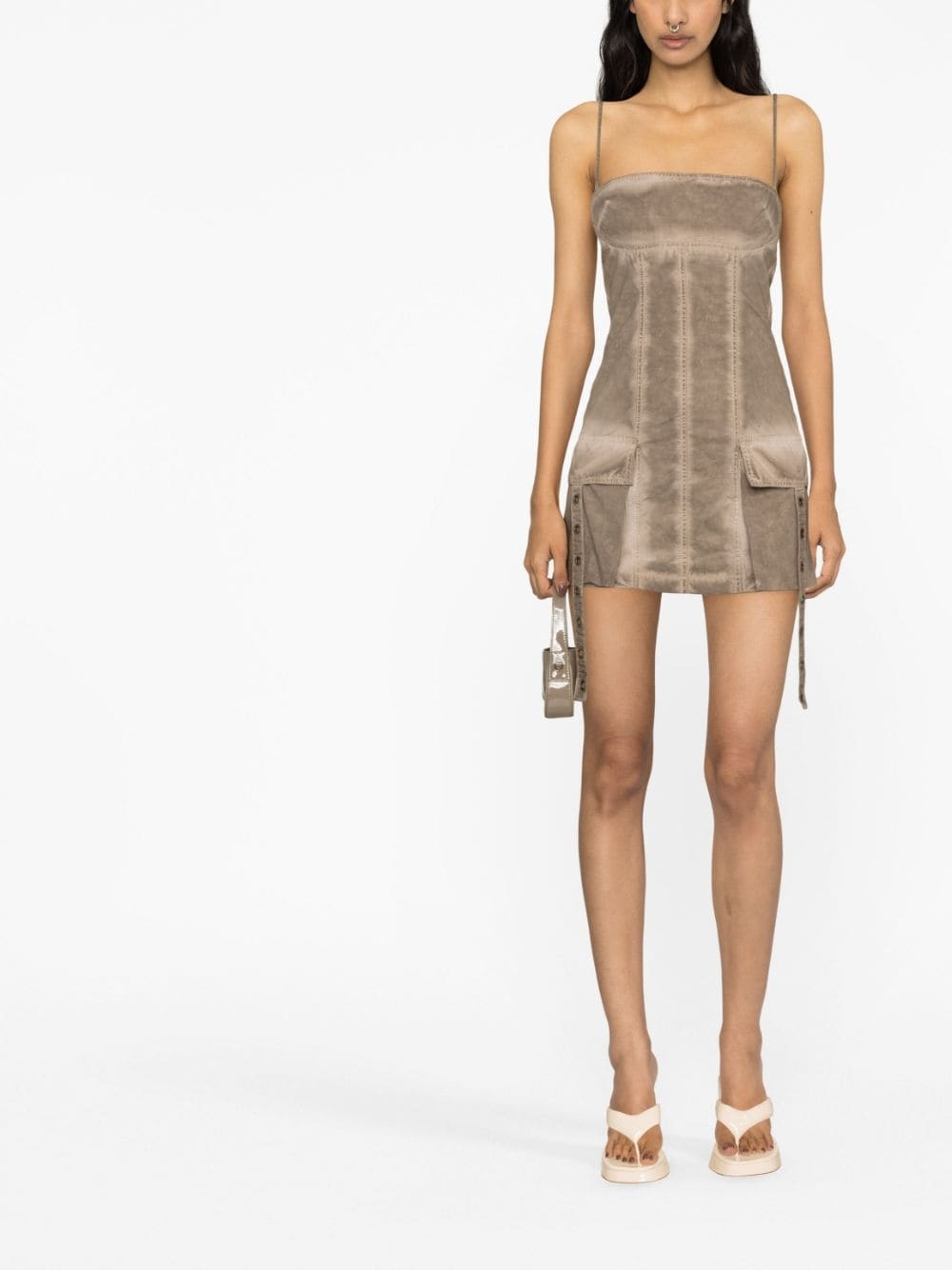 cargo-pocket minidress - 2