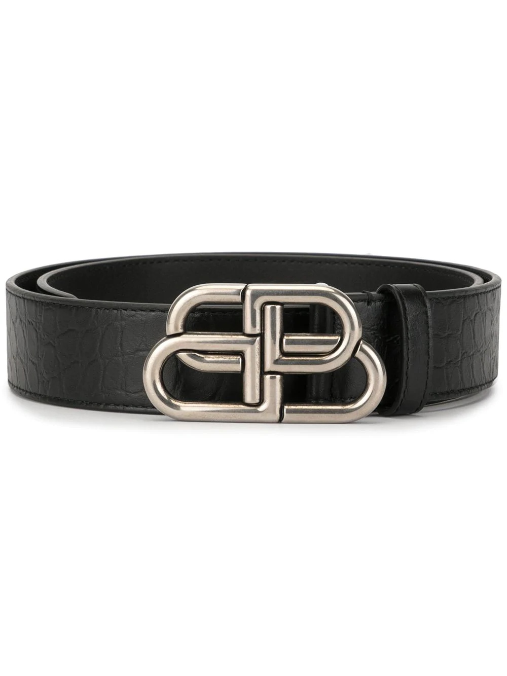 BB logo-plaque belt - 1