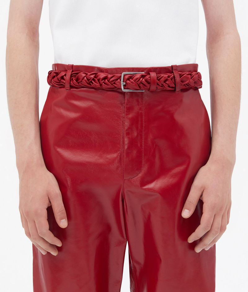 Bottega Veneta foulard intreccio belt outlook