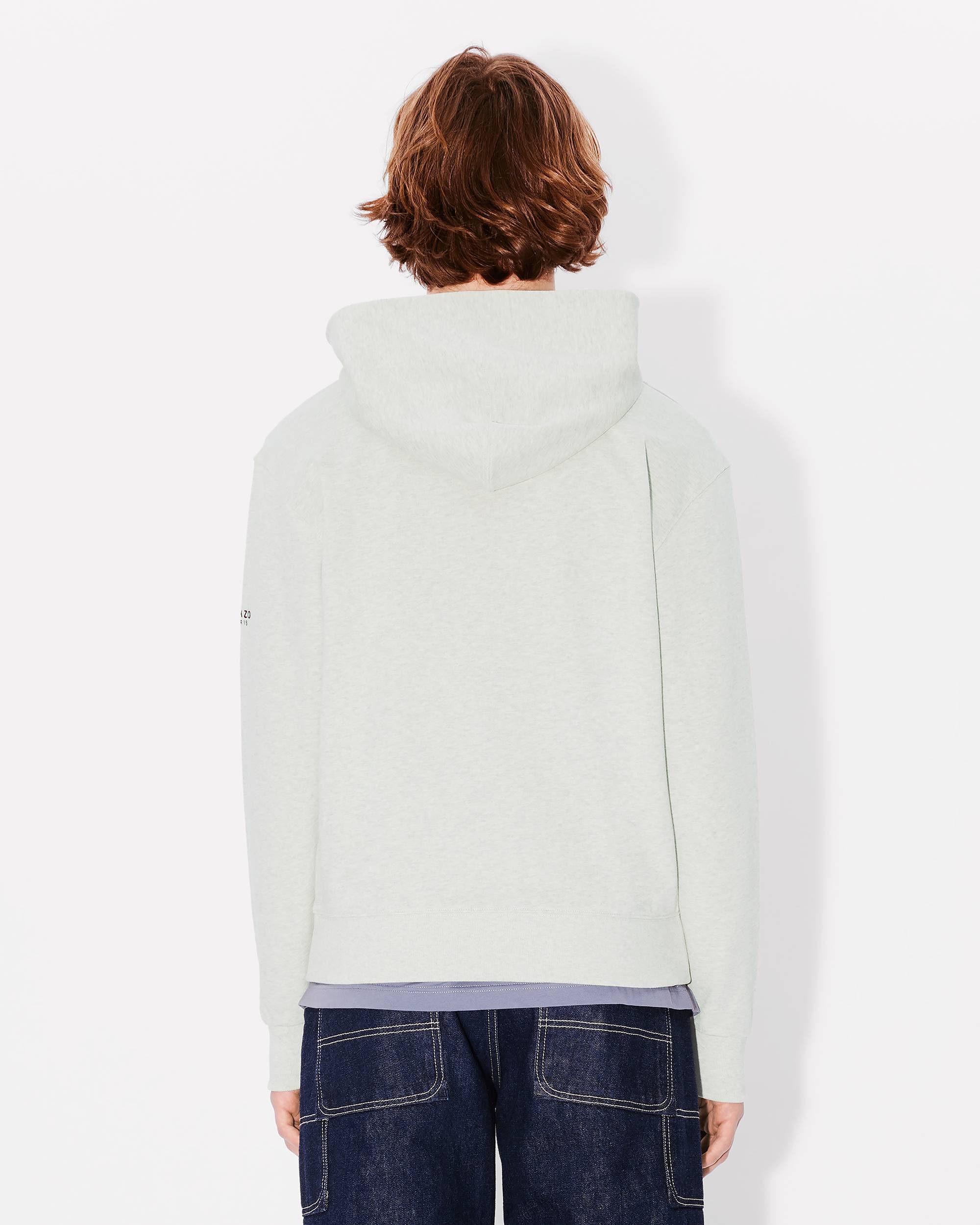 'Lucky Tiger' embroidered zip-up hoodie - 4