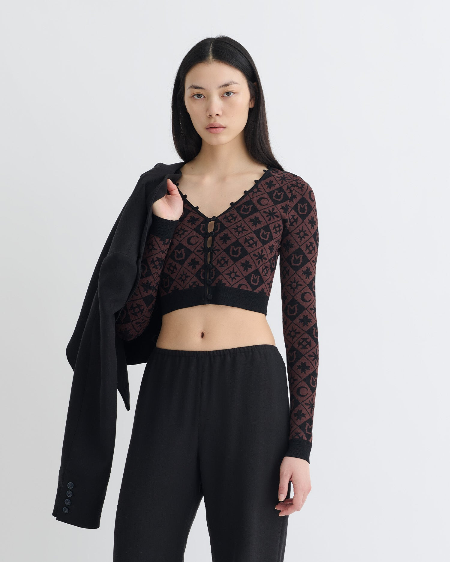 Cropped Cardigan - 4