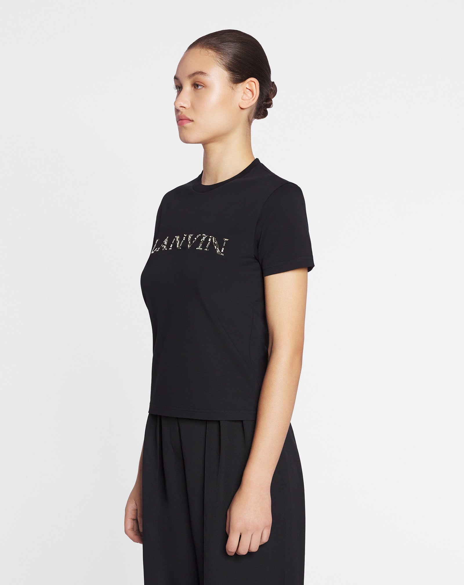 LANVIN EMBROIDERED T-SHIRT - 3