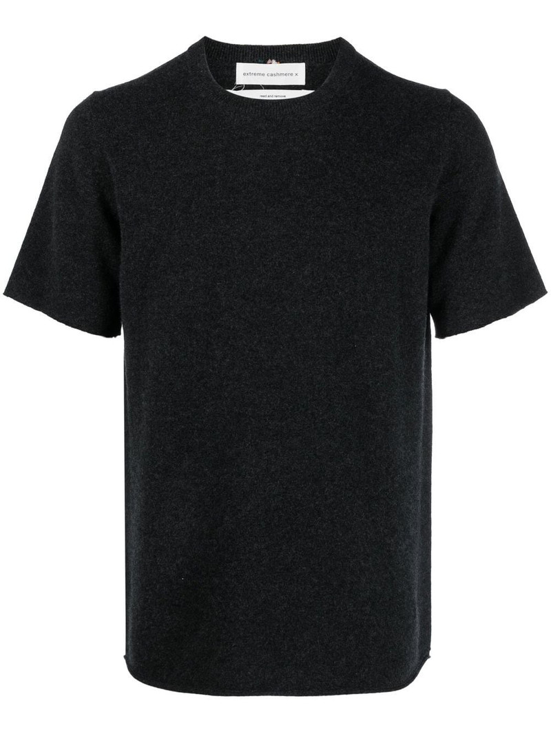 crew-neck knitted T-shirt 1
