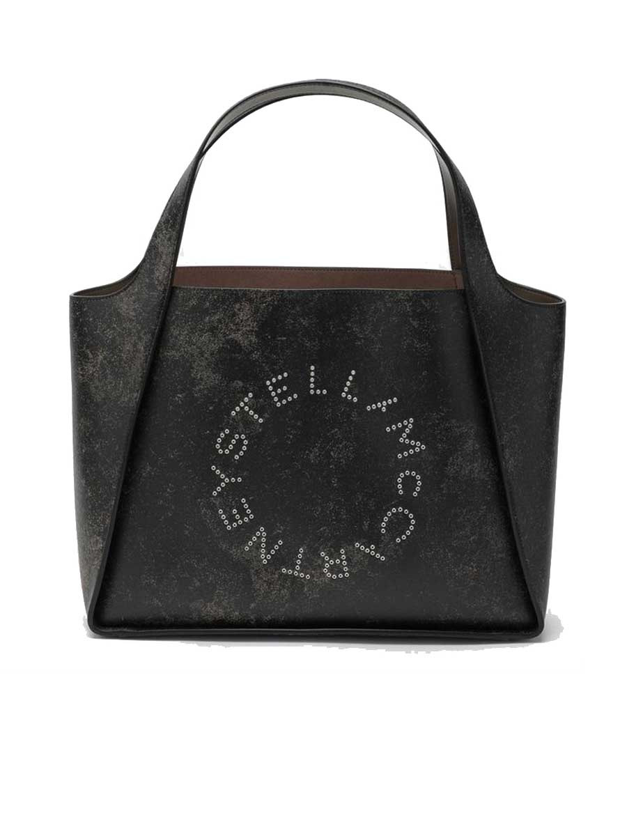 Large Stella Logo Tote With Aged Effect - 1