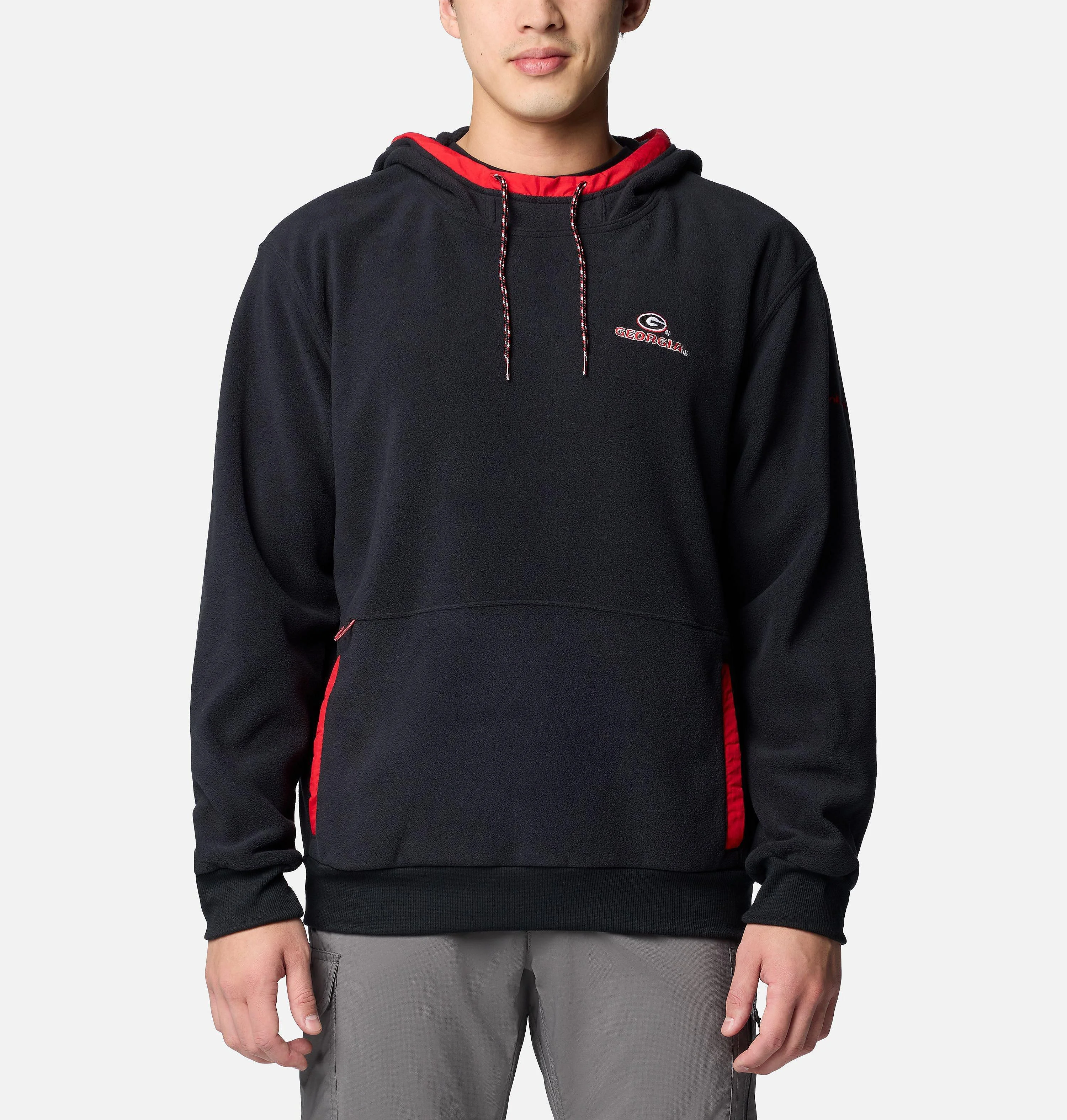 Men's Collegiate Flanker Fleece Hoodie - Georgia - 1