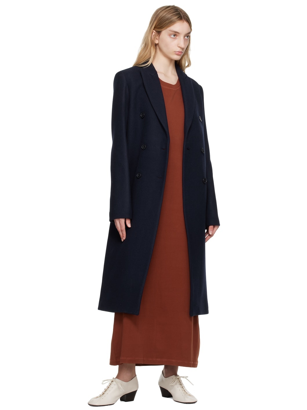 Navy New Camia Coat - 4