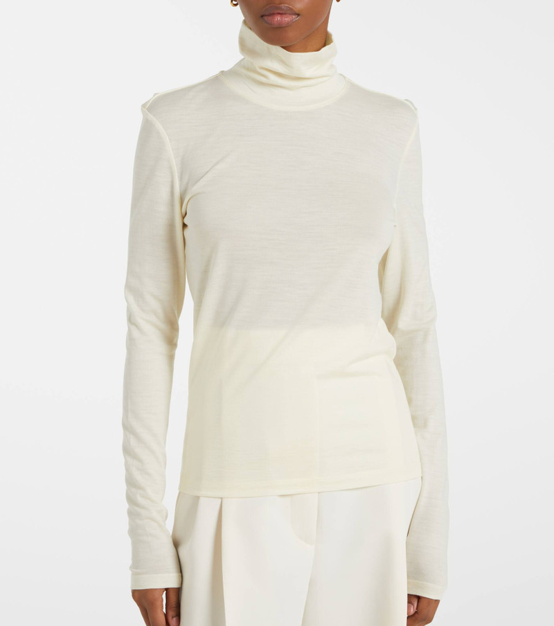 Jersey turtleneck top 6