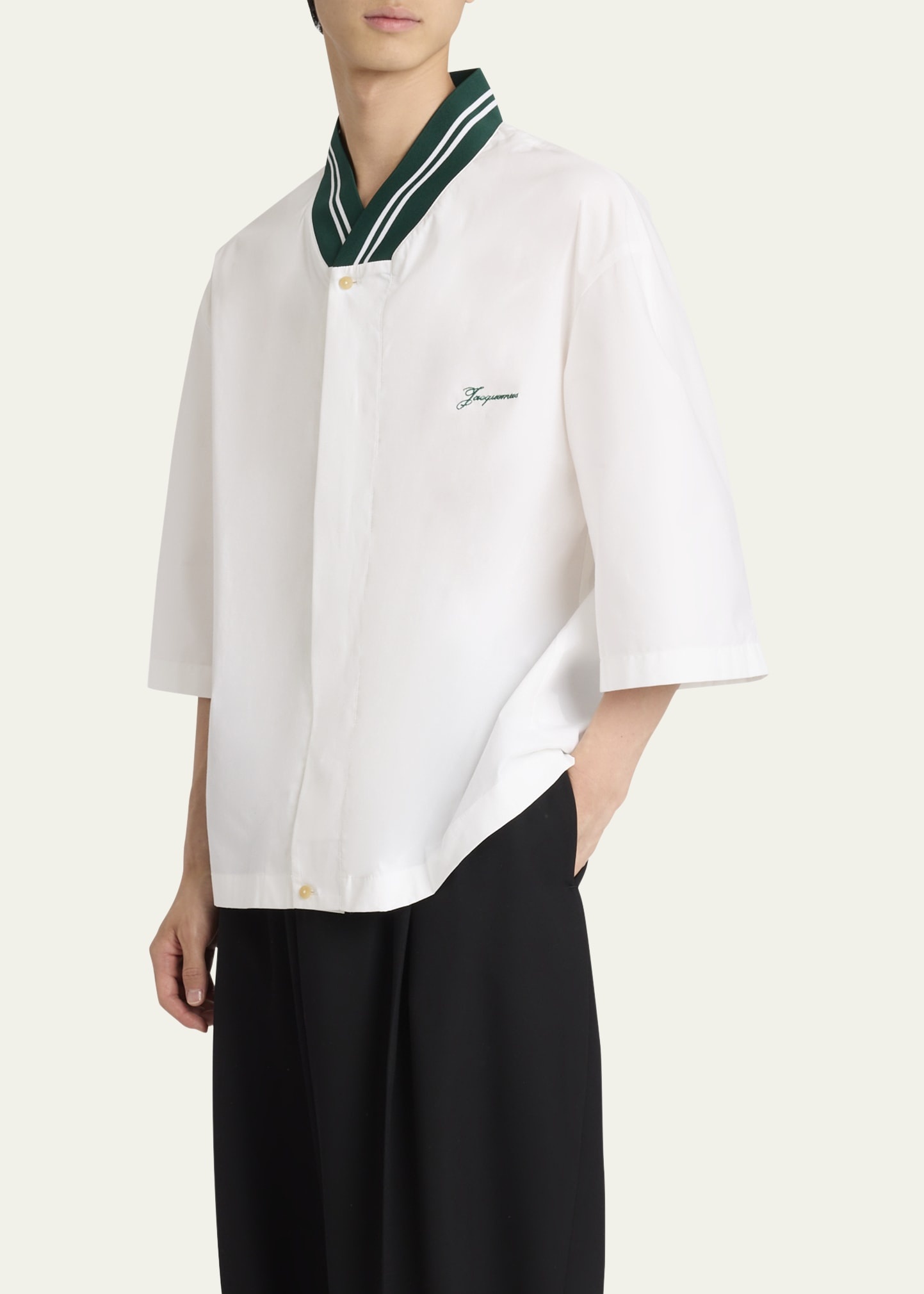 Men's Button-Down Baseball Shirt - 4