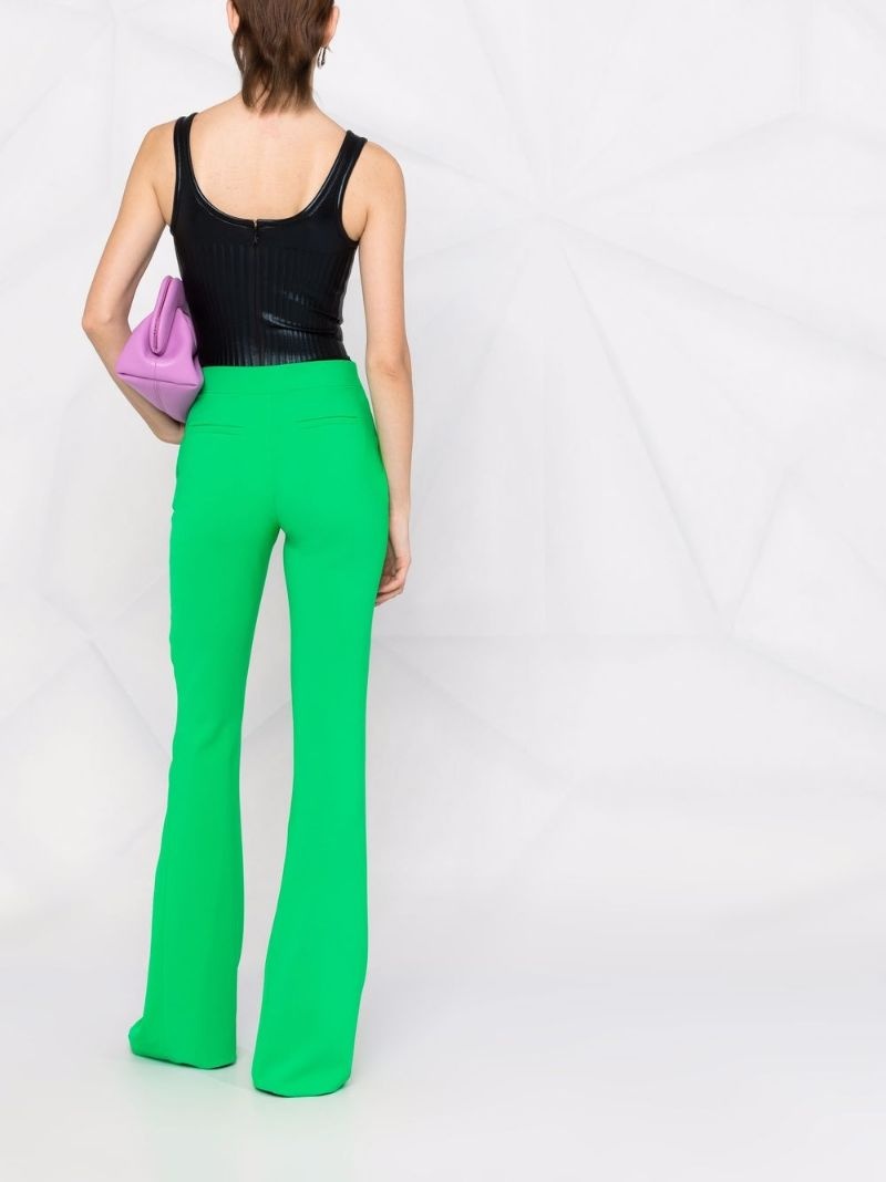 tailored flared trousers - 6