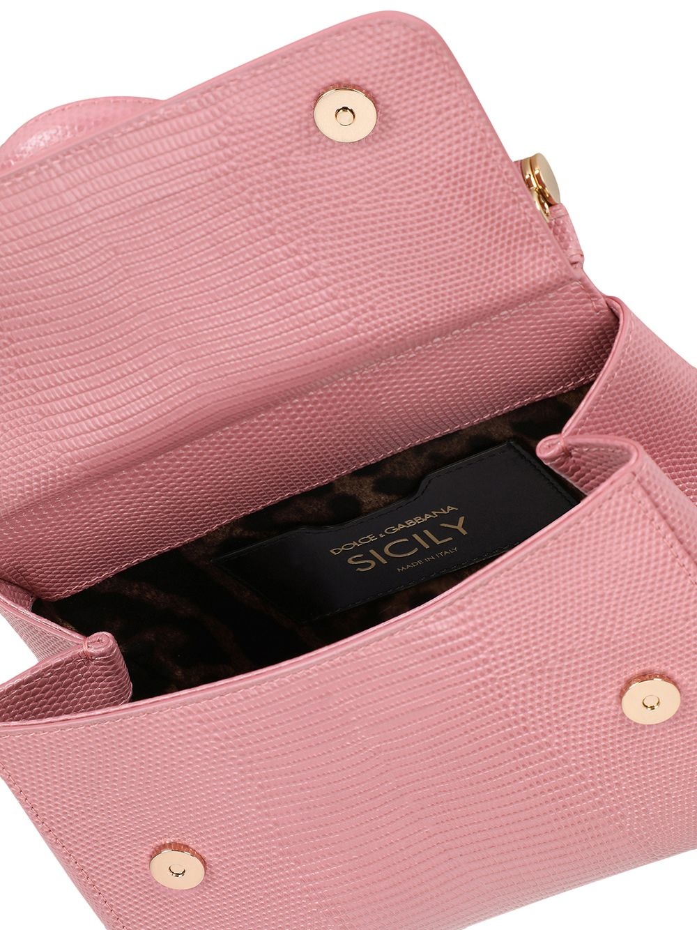 small Sicily leather tote - 4