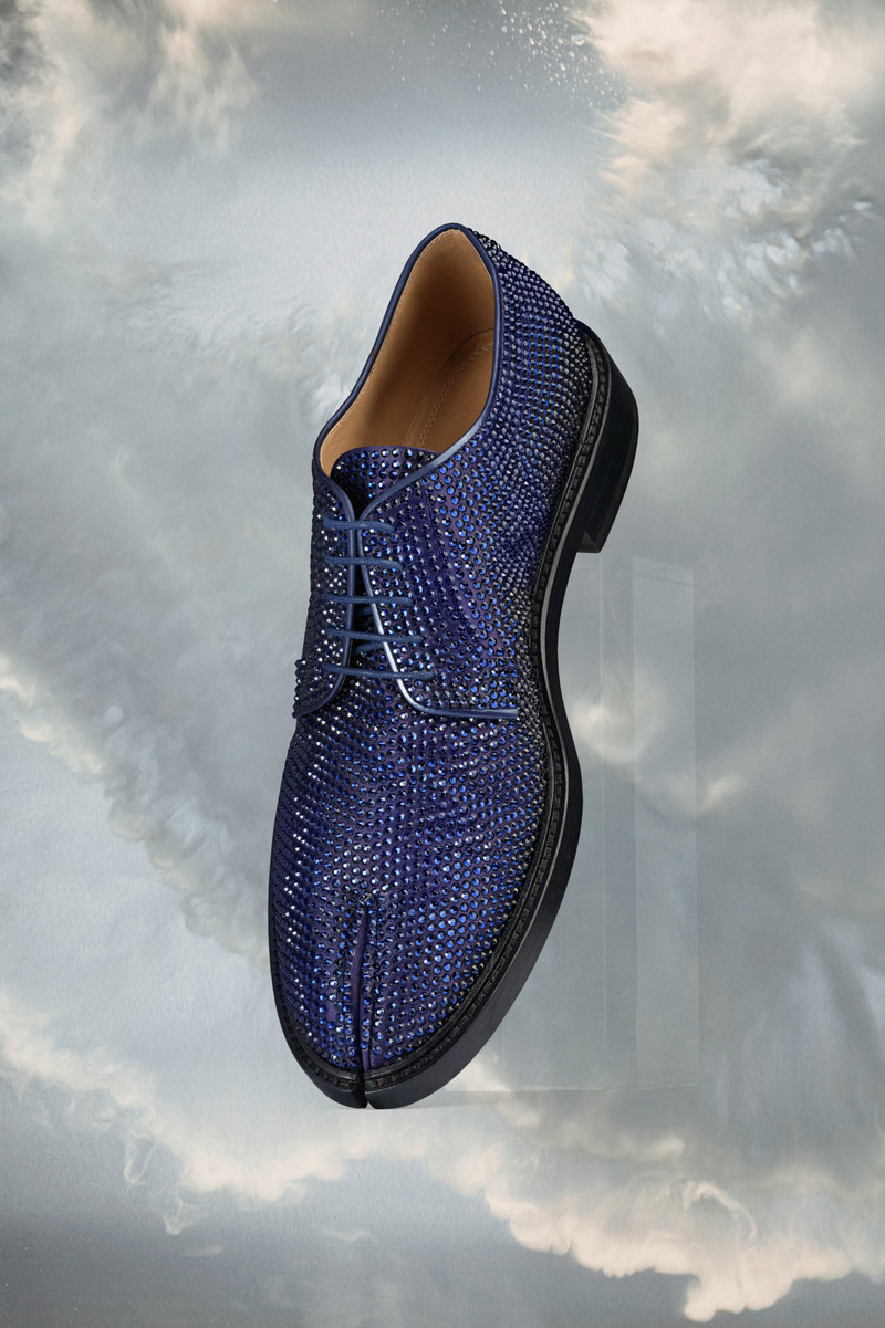 Tabi rhinestone lace-up 1