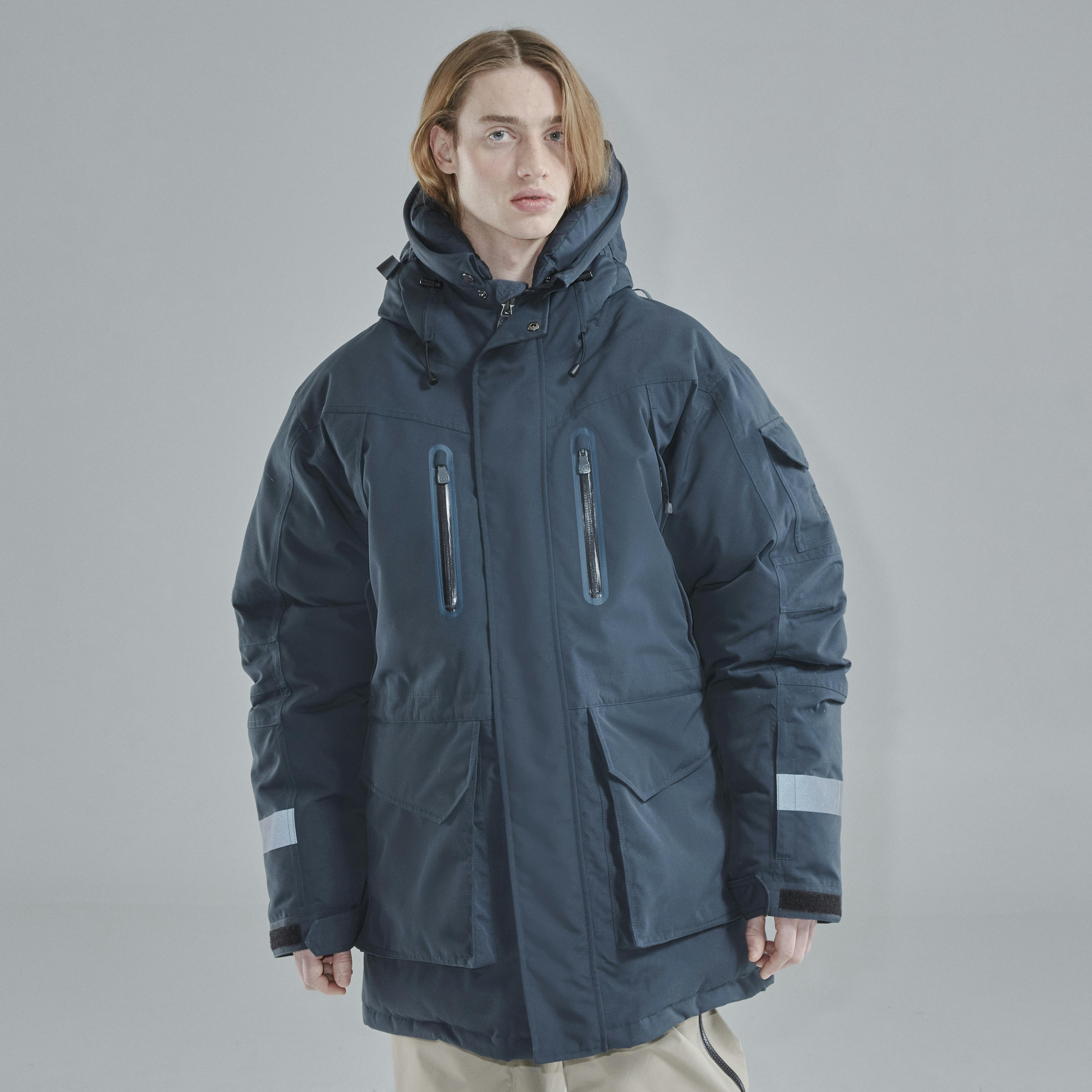 Jökla Arctic professional vegan parka with hood trim - 8