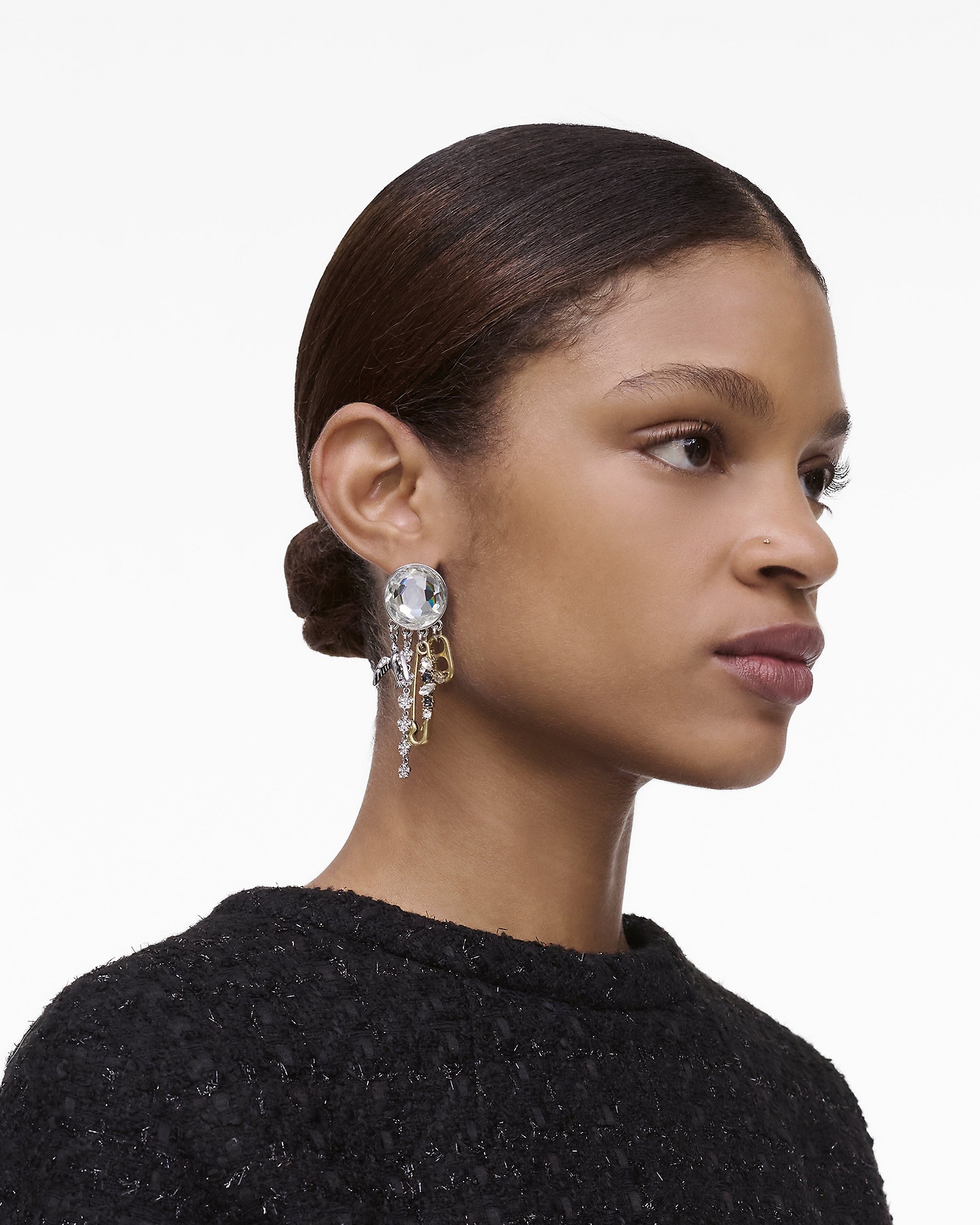 THE GRUNGE GLAM GEM EARRINGS - 2