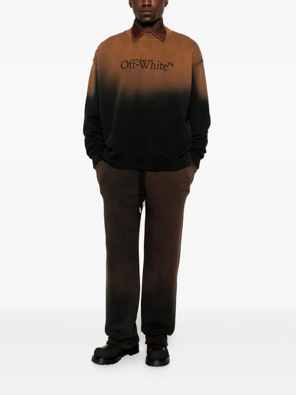 Off White Men `Laundry Skate` Crew-Neck Sweatshirt - 2