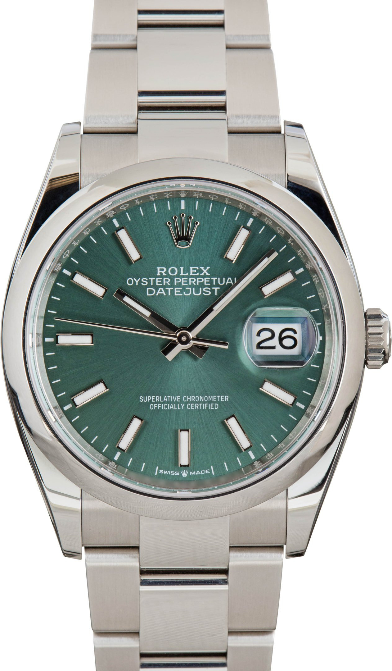 Rolex Datejust 36 126200 Mint Green Dial - 1