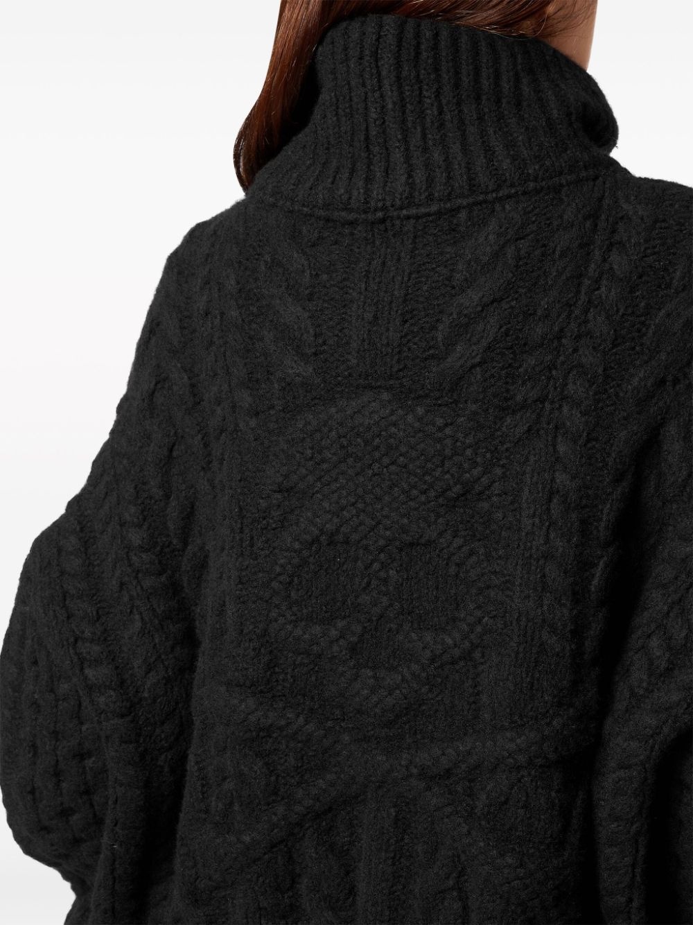Skull&Bones cable-knit jumper - 5