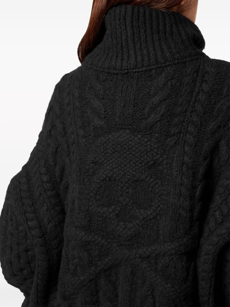Skull&Bones cable-knit jumper 5