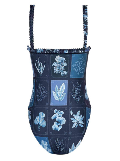 Agua by Agua Bendita LimÃ³n Algae graphic-print swimsuit outlook