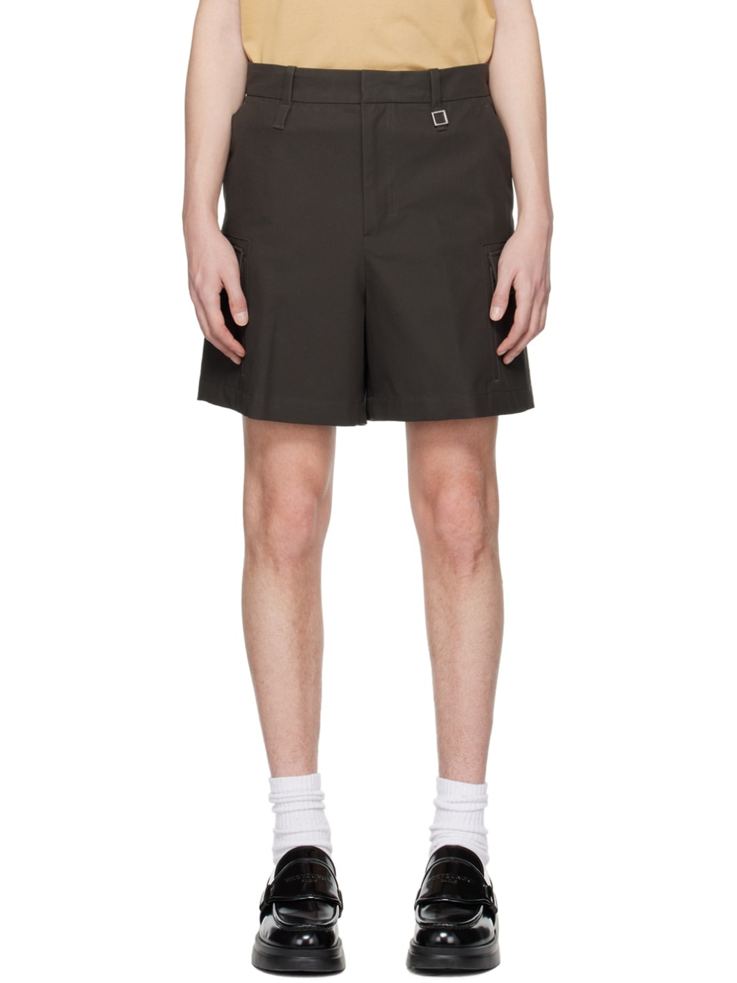 Gray Hardware Shorts - 1