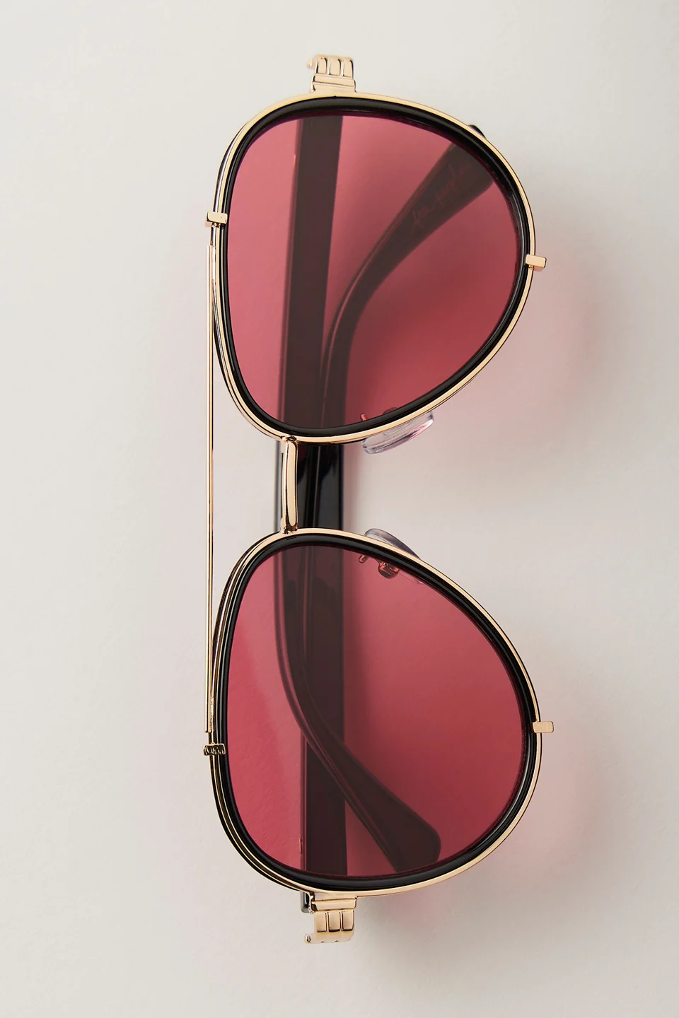 Wesley Oversized Aviator Sunglasses - 1