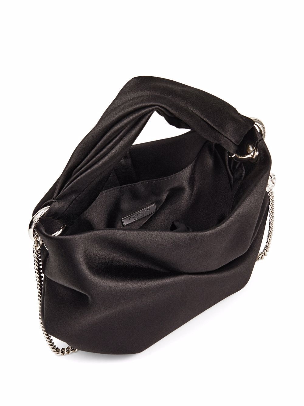 Bonny satin-finish tote bag - 4