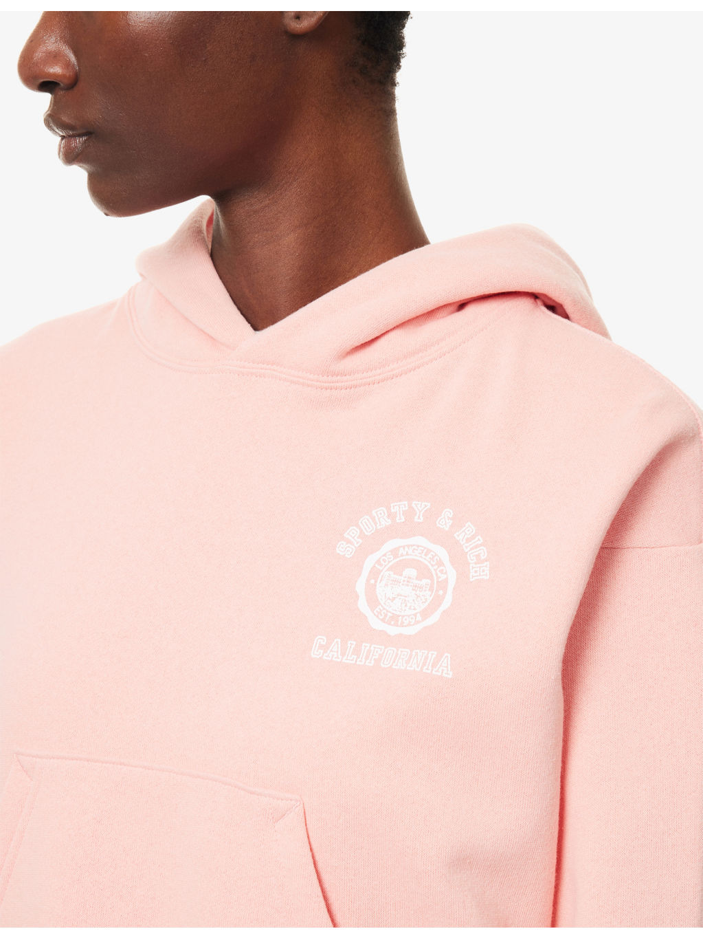 Boxy-Fit Lounge Cotton-Blend Hoody - 5