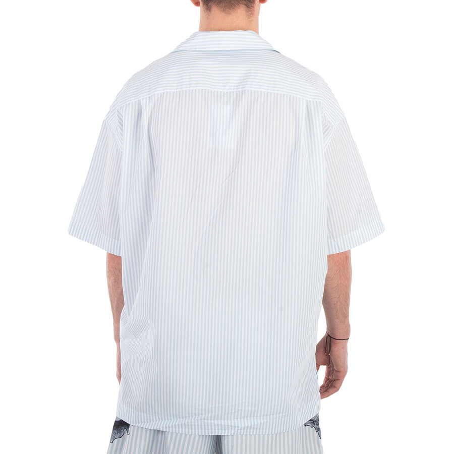 JW Anderson Grape Stripe Vacation Shirt - 3