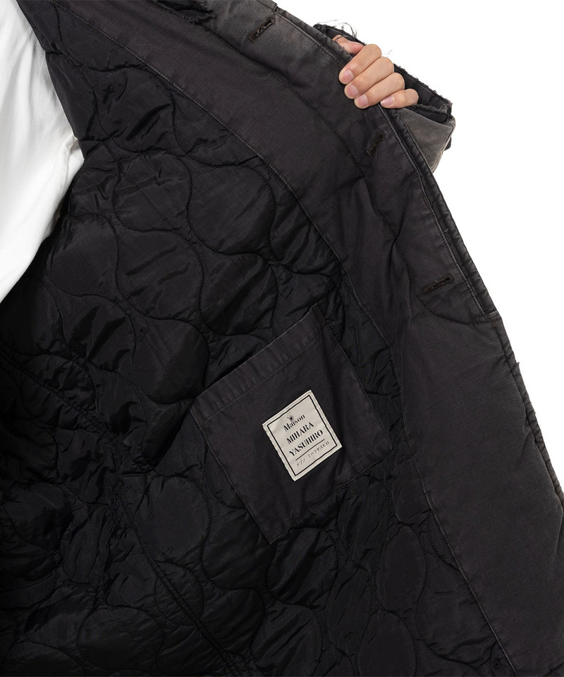 Distressed Balmacaan Coat 11