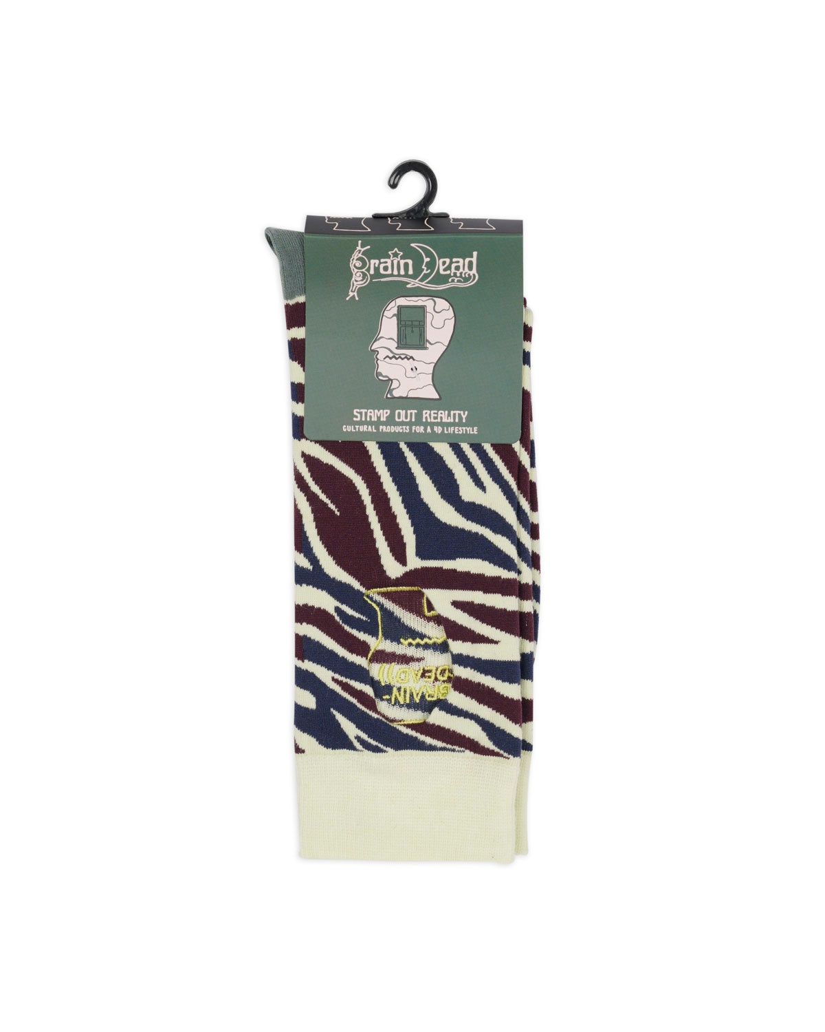 Logohead Dress Socks - Multi Zebra - 3