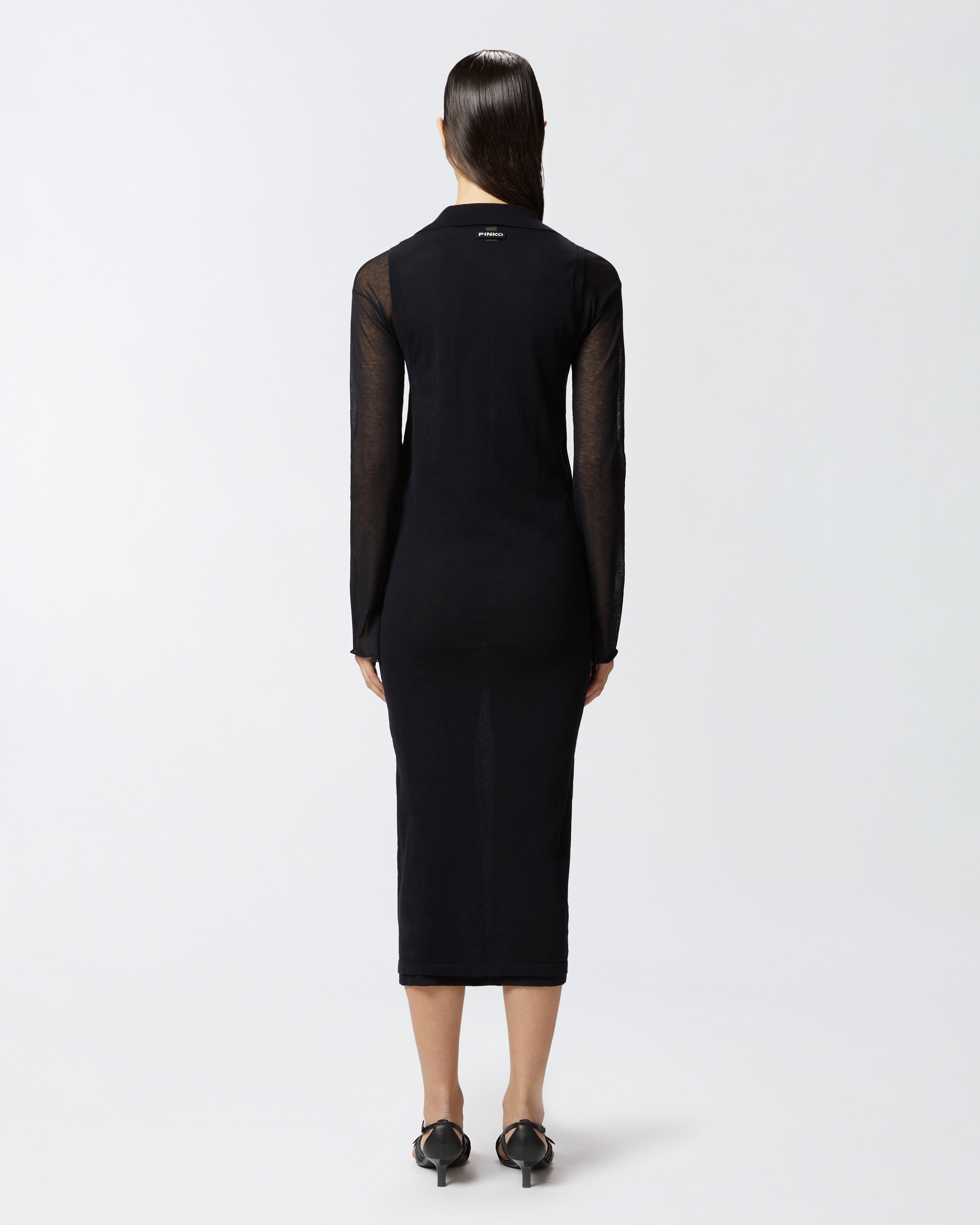 MIDI DRESS IN LIGHT COTTON - 4