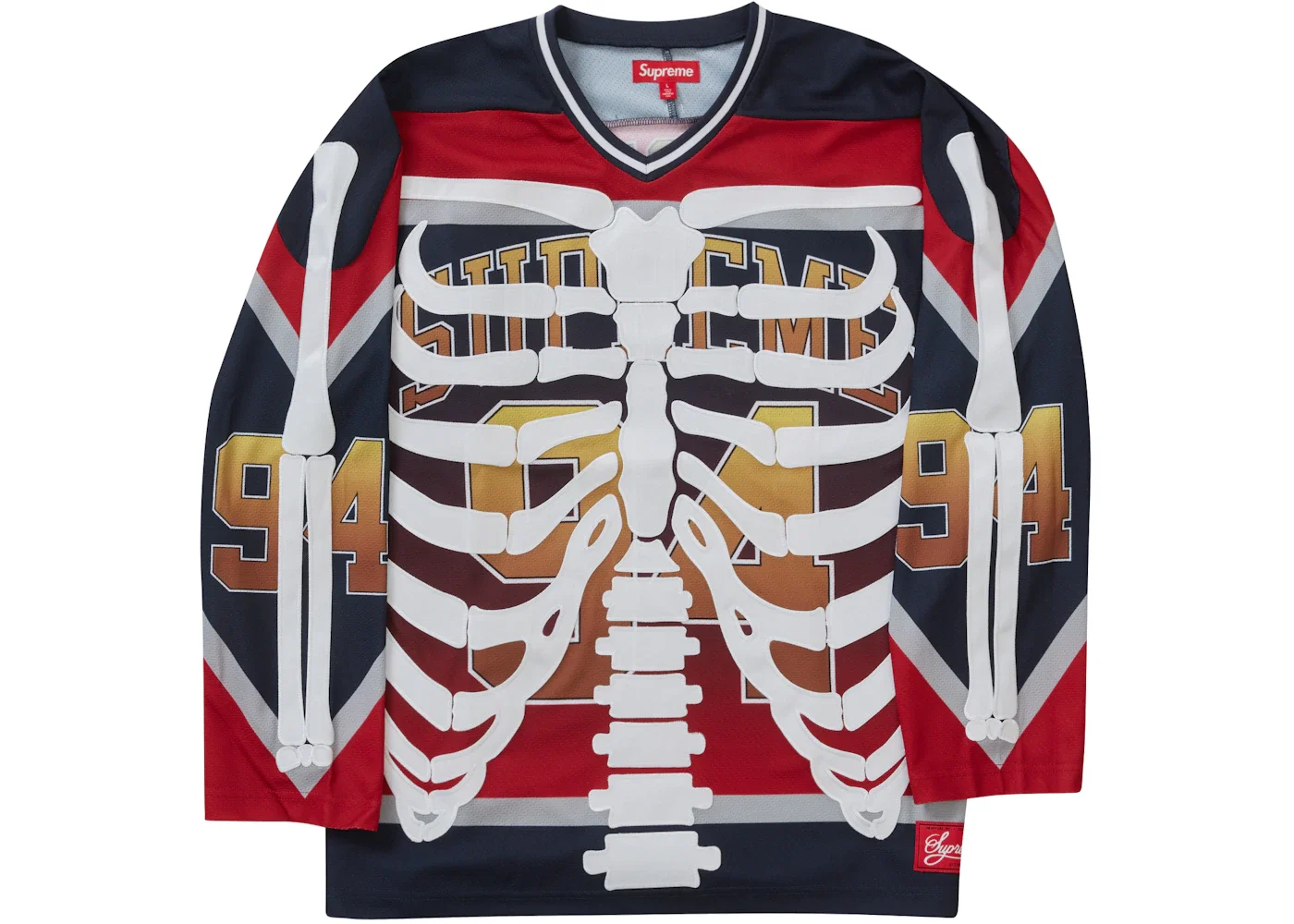 Supreme Supreme Bones Hockey Jersey Multicolor | REVERSIBLE
