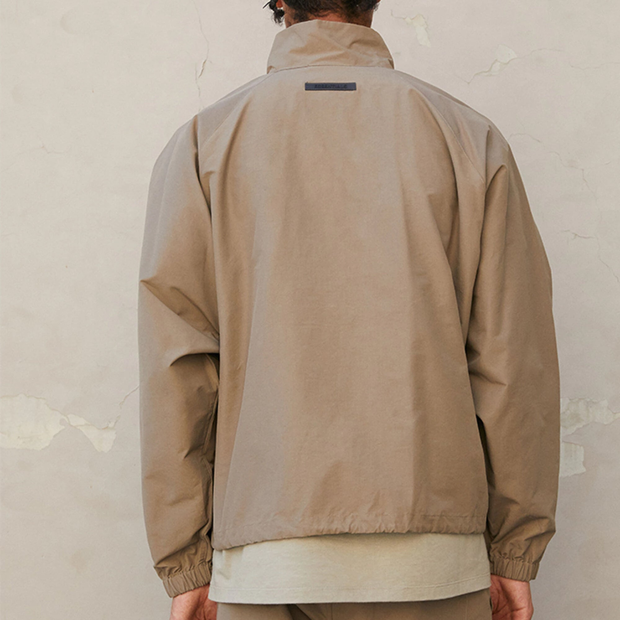 Fear of God Essentials FW21 Half Zip Track Jacket Harvest FOG-FW21-017 - 6