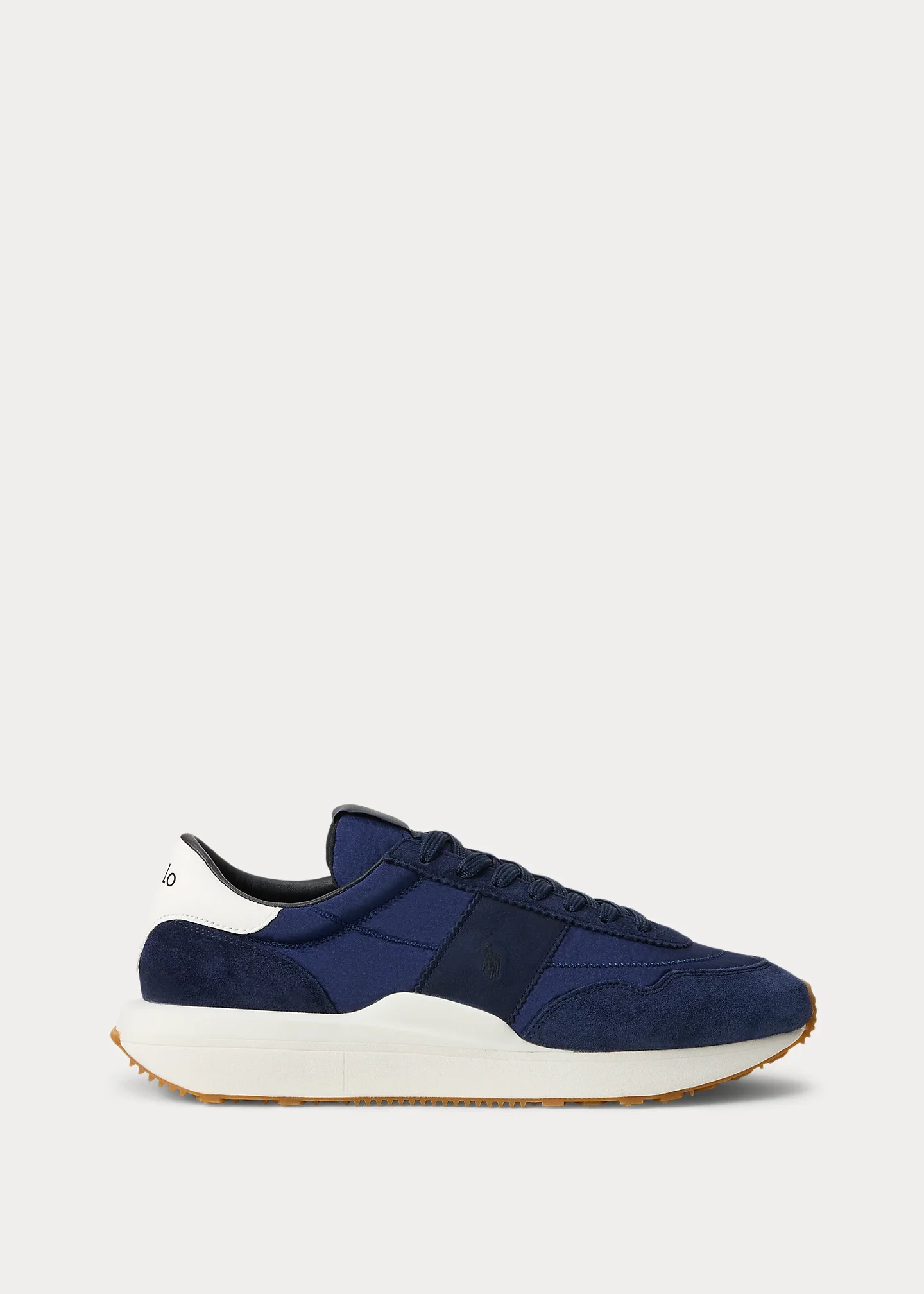 Train 89 Suede-Paneled Sneaker - 1