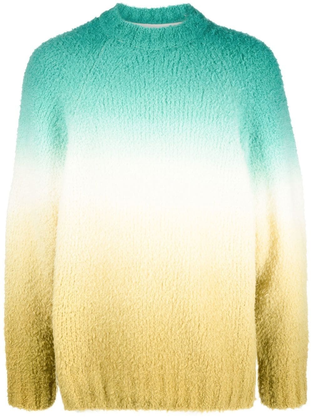 gradient-effect knitted jumper - 1