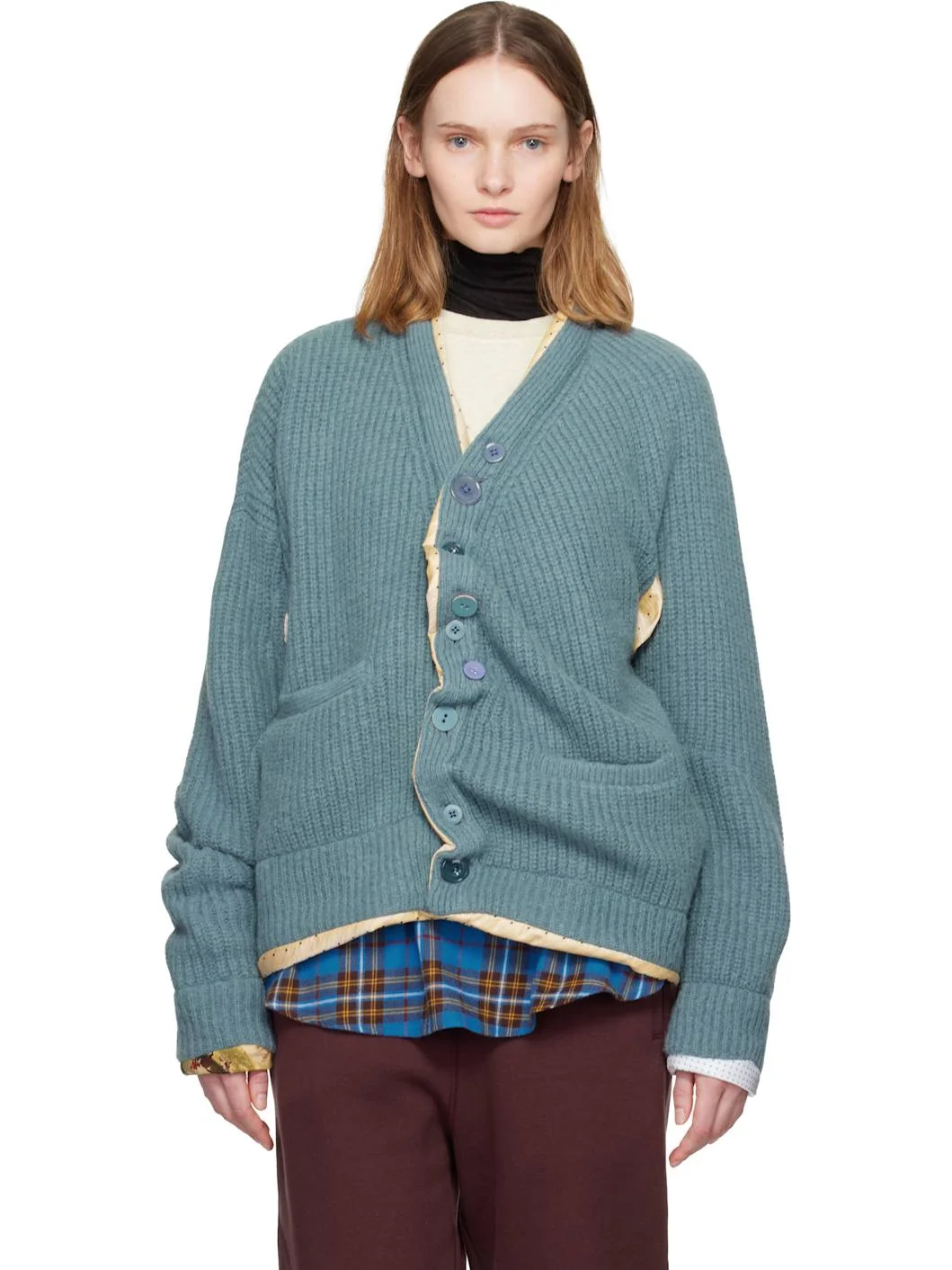 Blue UC2E1902 Cardigan - 1