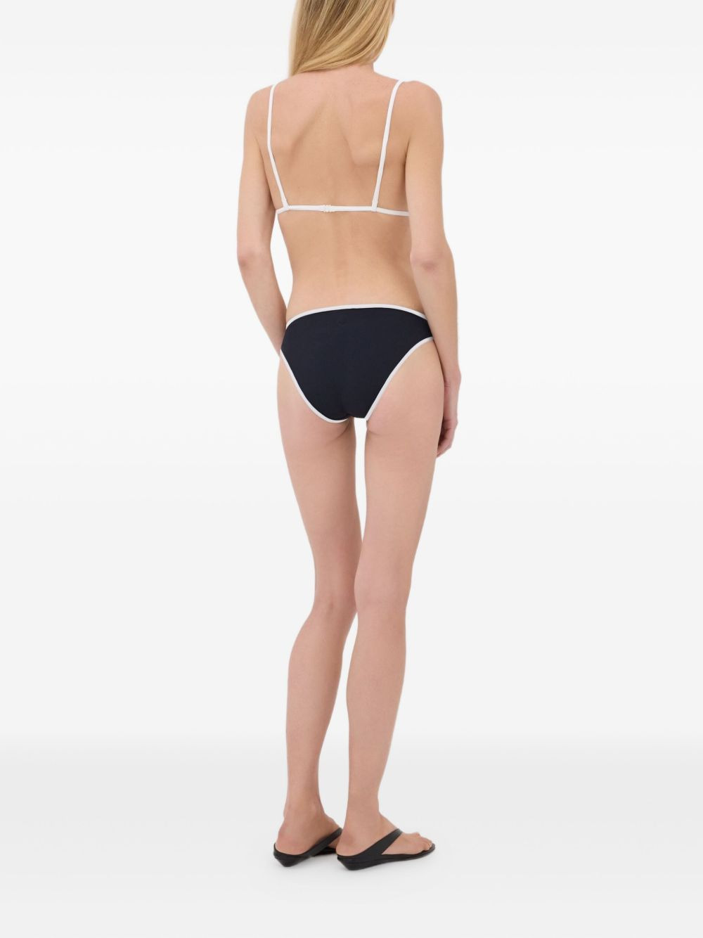 Sofia contrast-trim bikini bottoms - 4