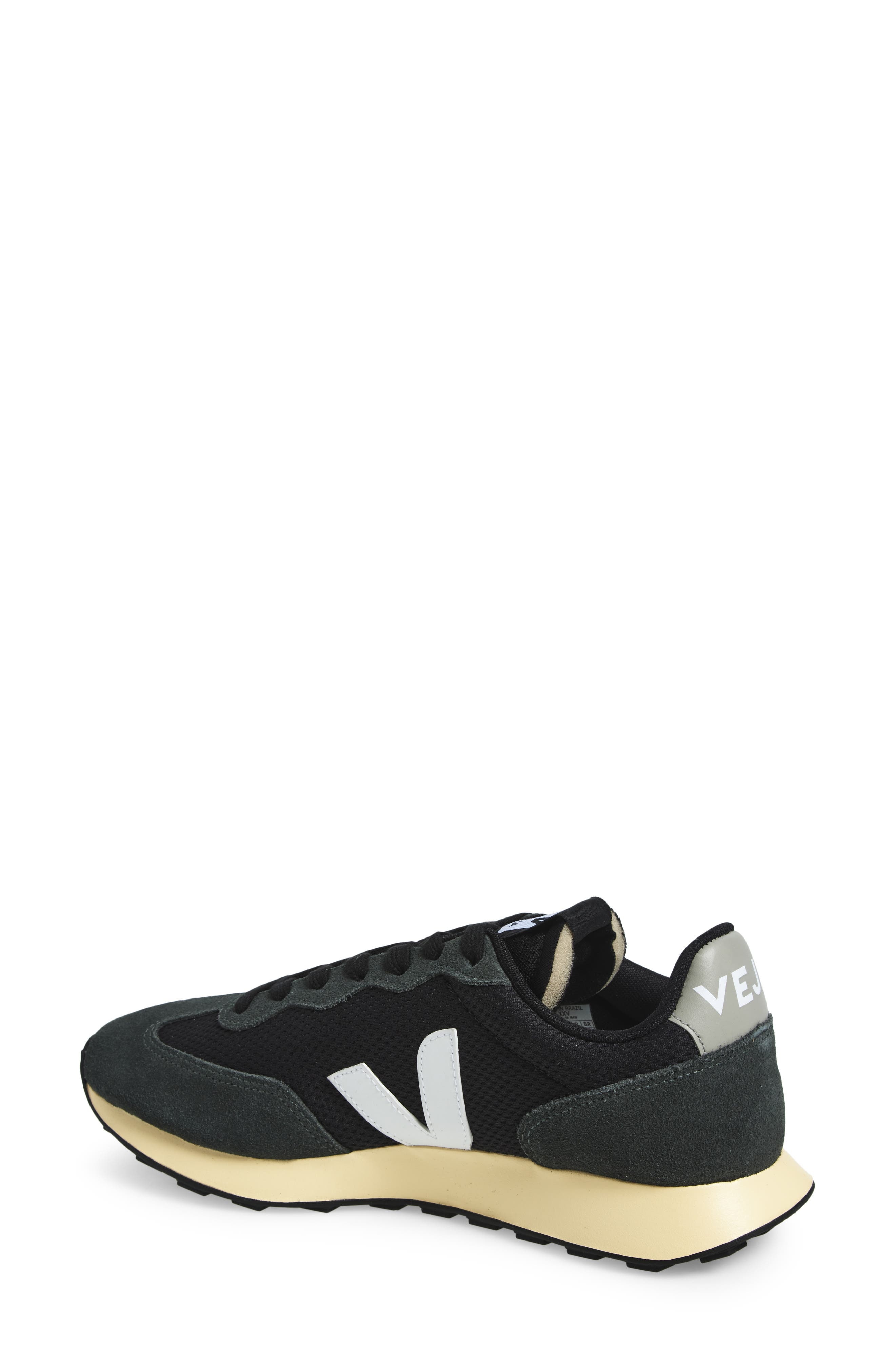 Veja Rio Branco II Alveomesh Sneaker in Black White at Nordstrom - 2