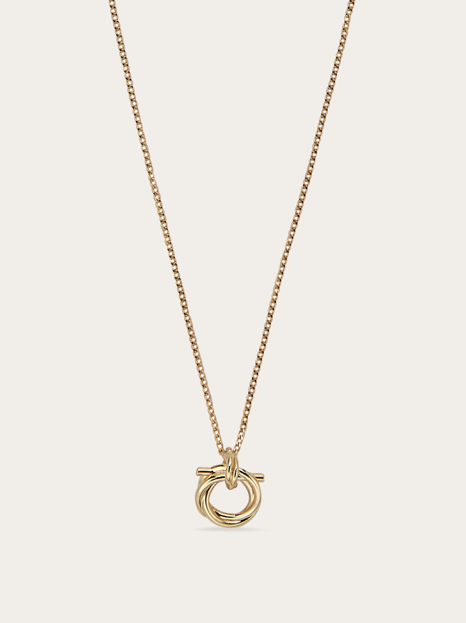 Gancini pendant necklace - 4
