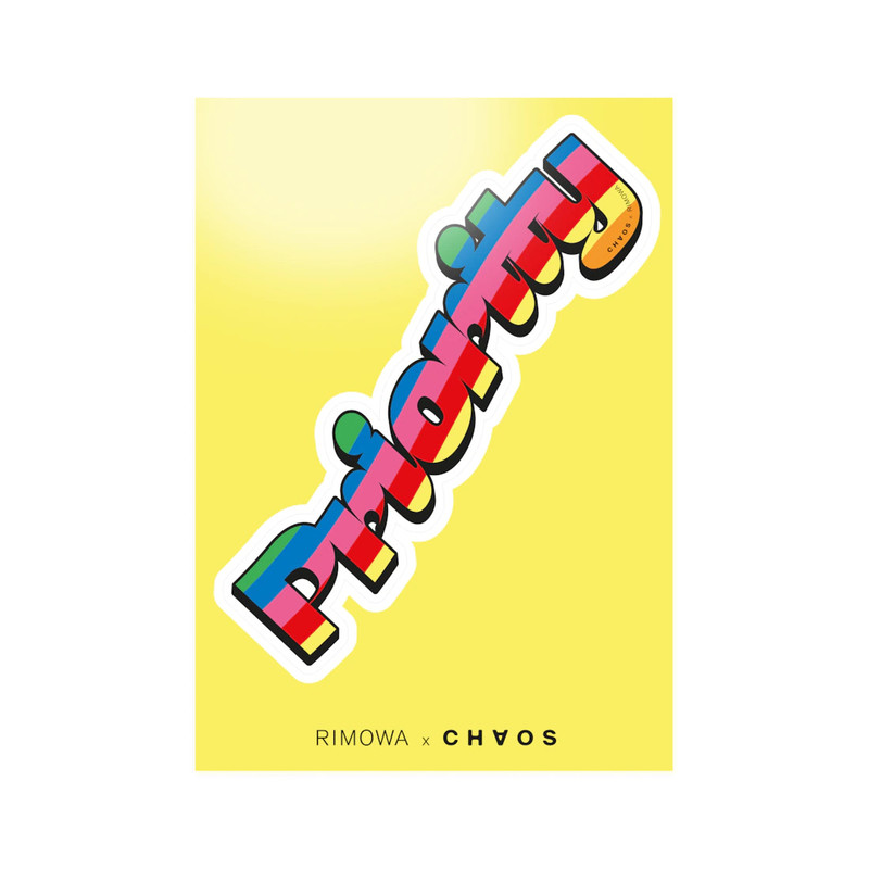 RIMOWA x CHAOS Priority Sticker 1