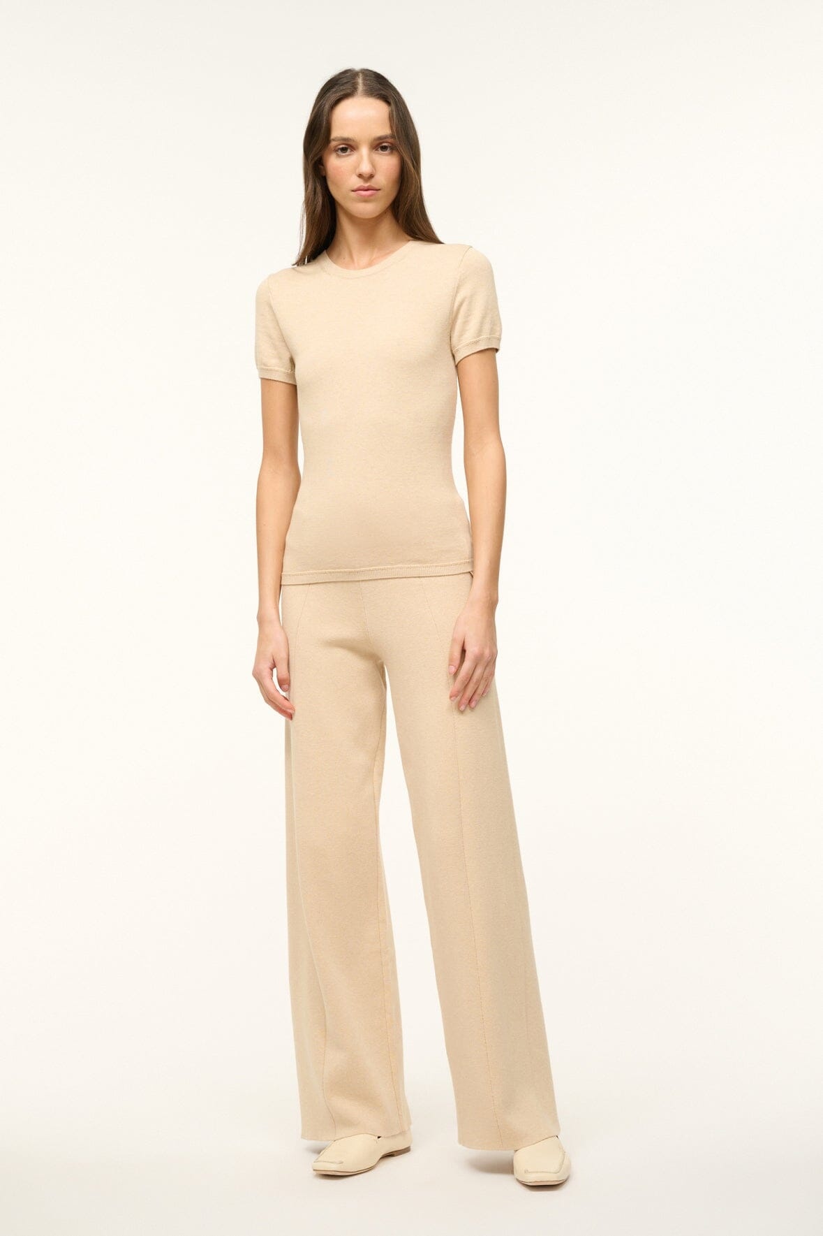 STAUD JET SET PANT CAMEL - 5