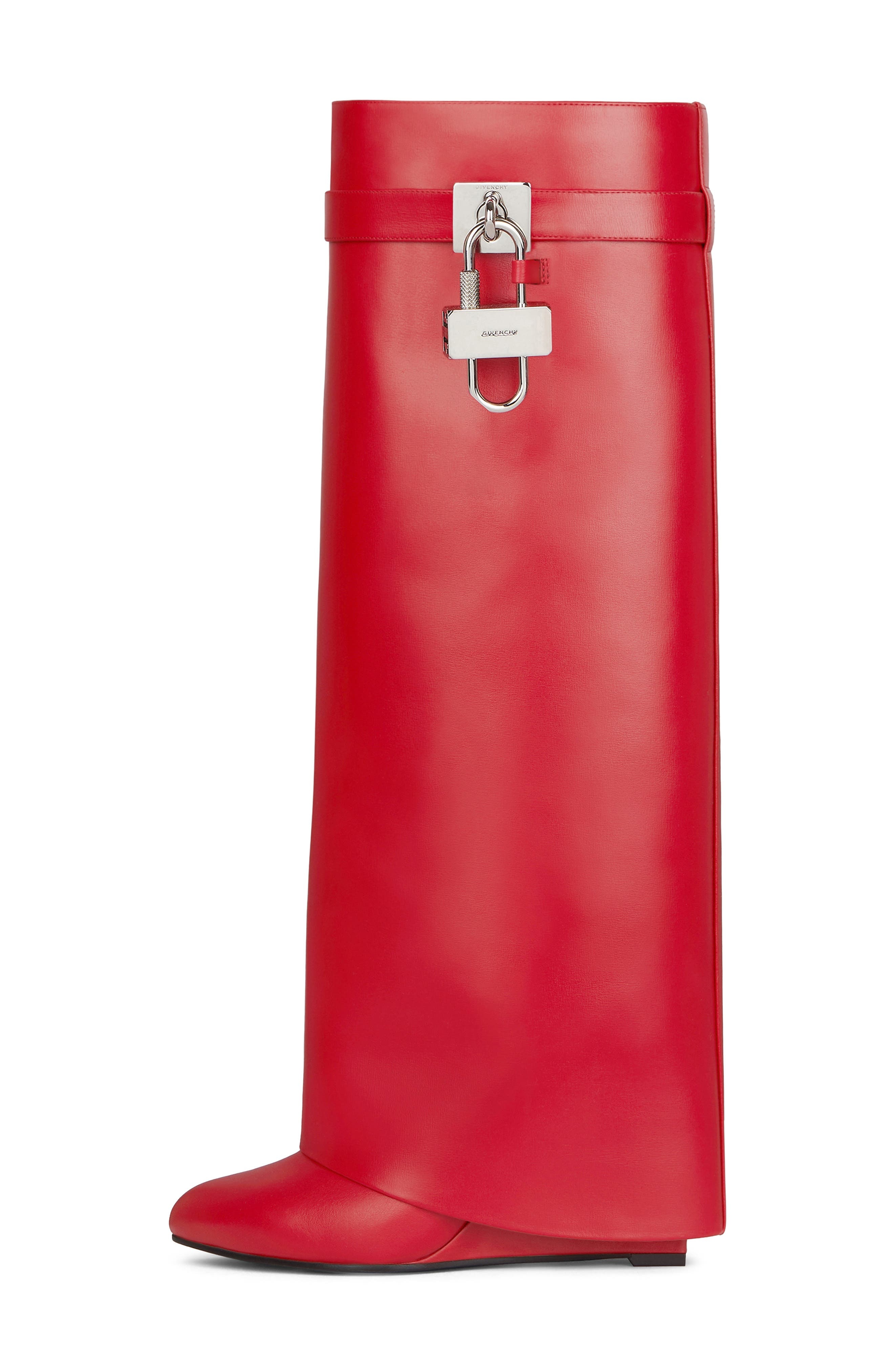 Givenchy Classic Shark Lock Boot in Red at Nordstrom - 3