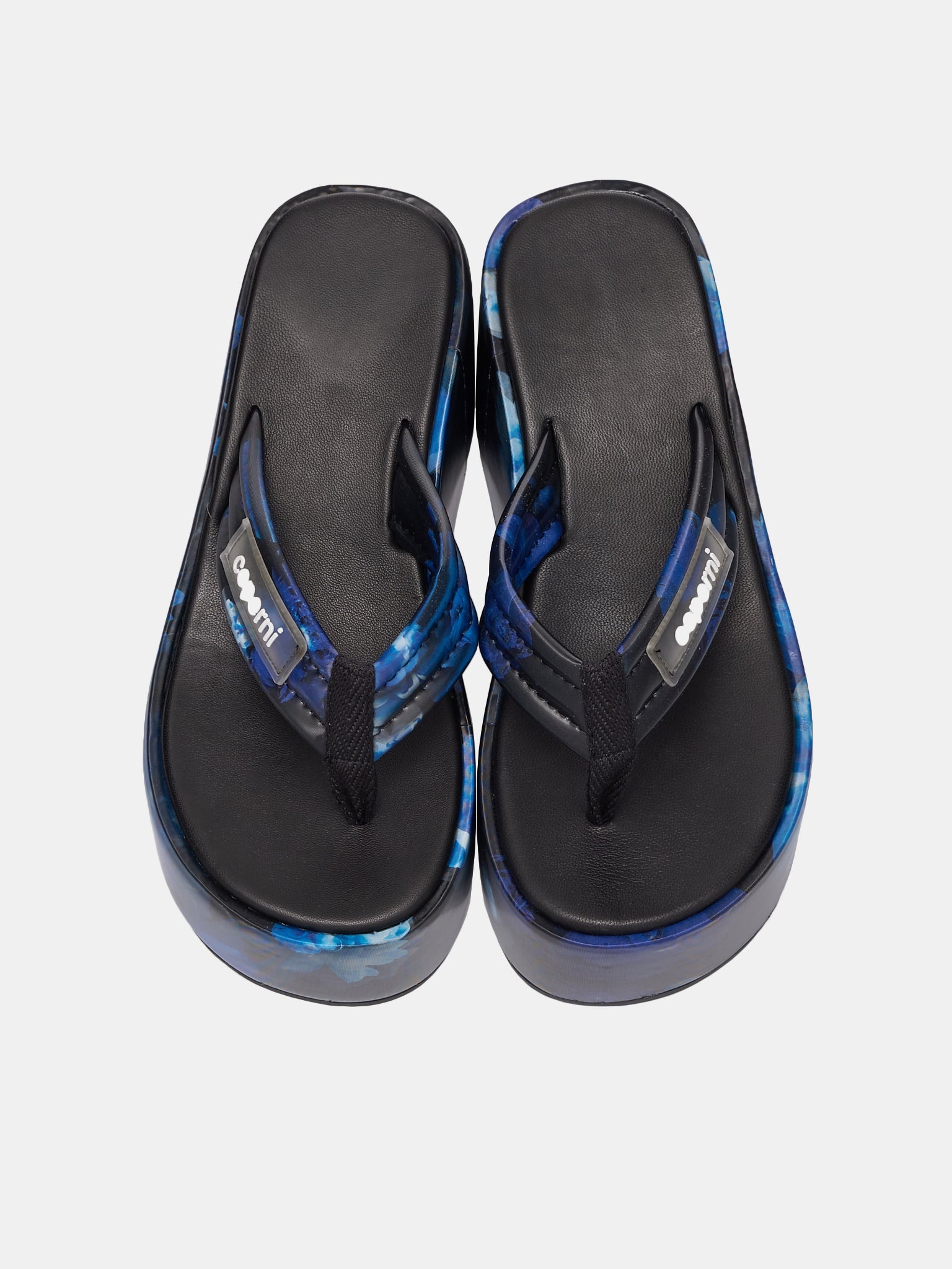 Holographic Wedge Sandals - 8