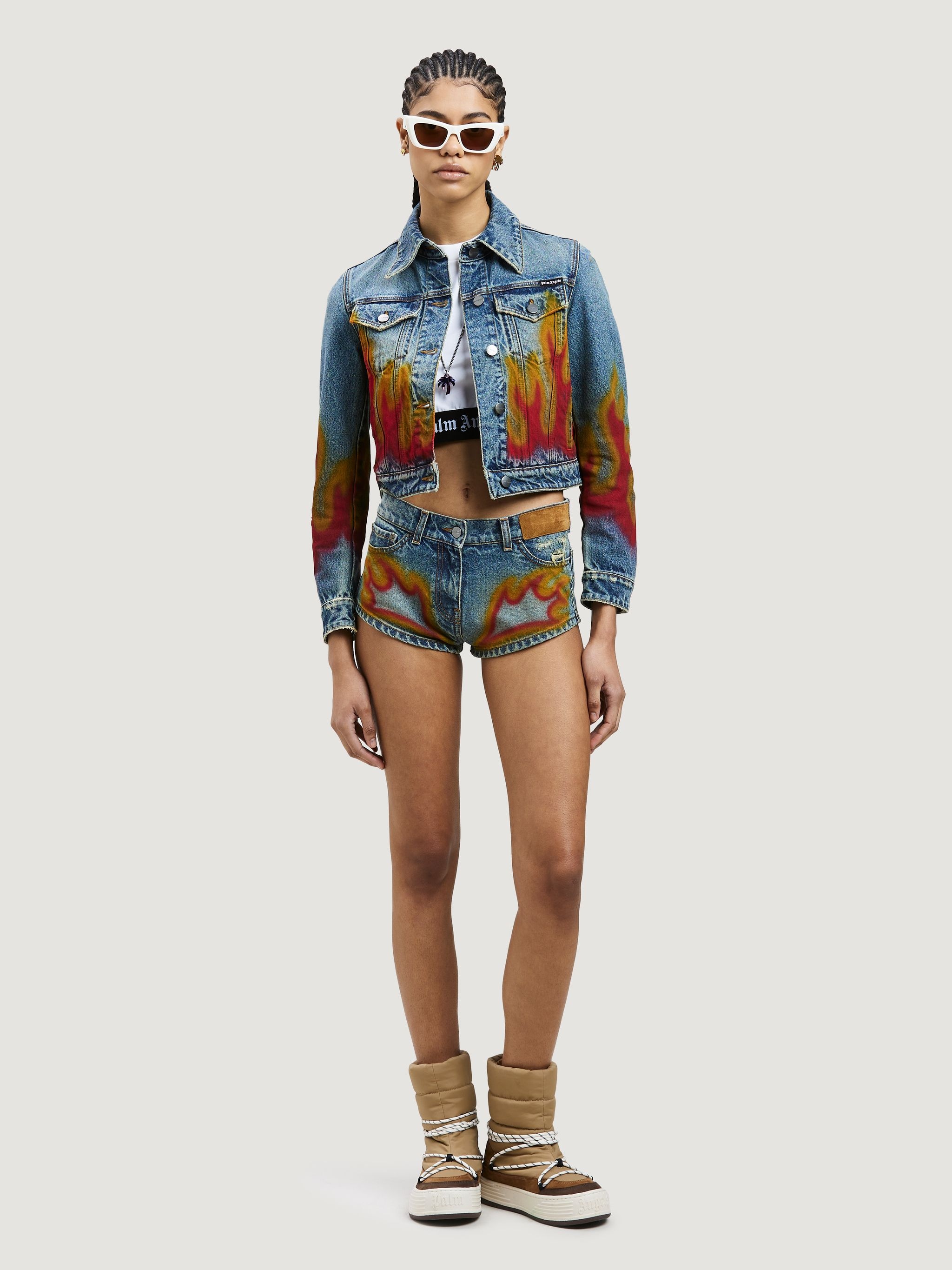 BURNING DENIM JACKET - 2