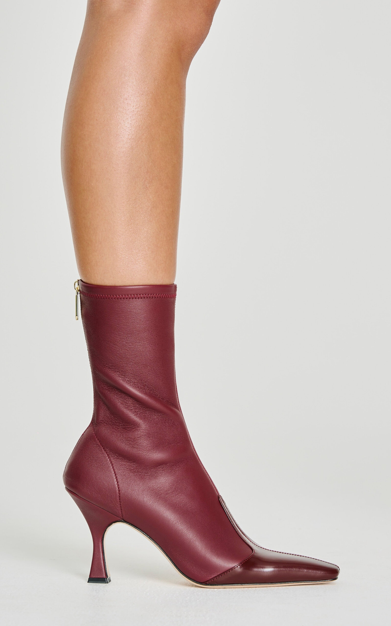Maverick Leather Ankle Boots burgundy - 2