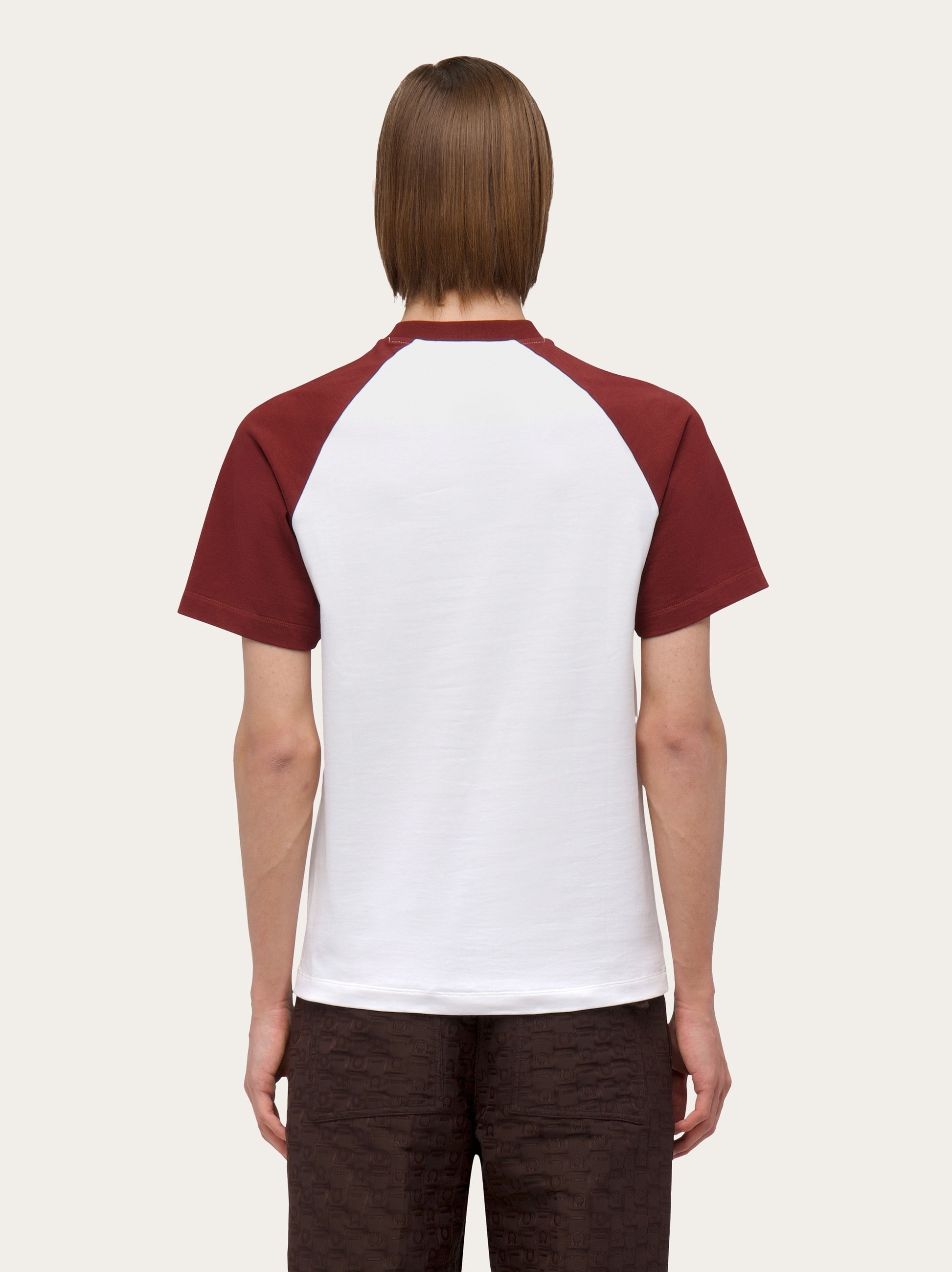 Flocked print t-shirt - 3
