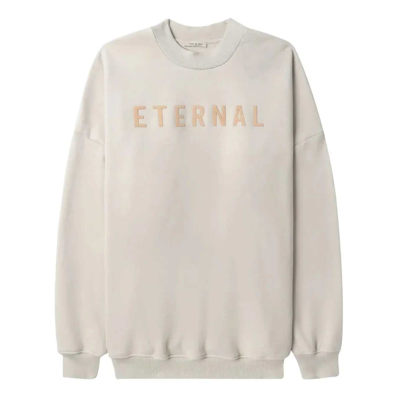 Fear of God ETERNAL Fleece Crewneck 'Warm Heather Oatmeal' FOG-SS23-711 - 1