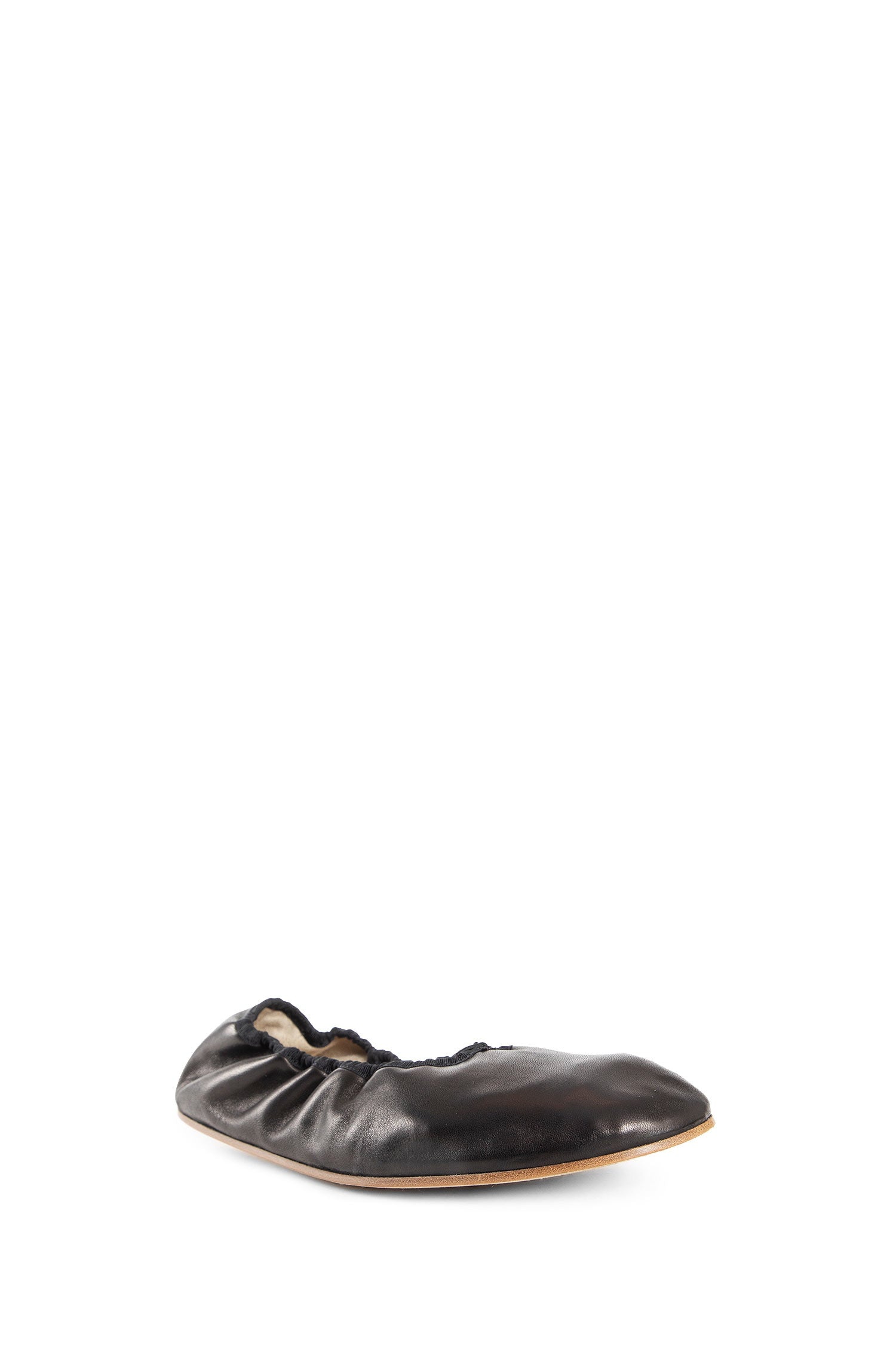 Round-Ballet-Flats-In-Leather - 2