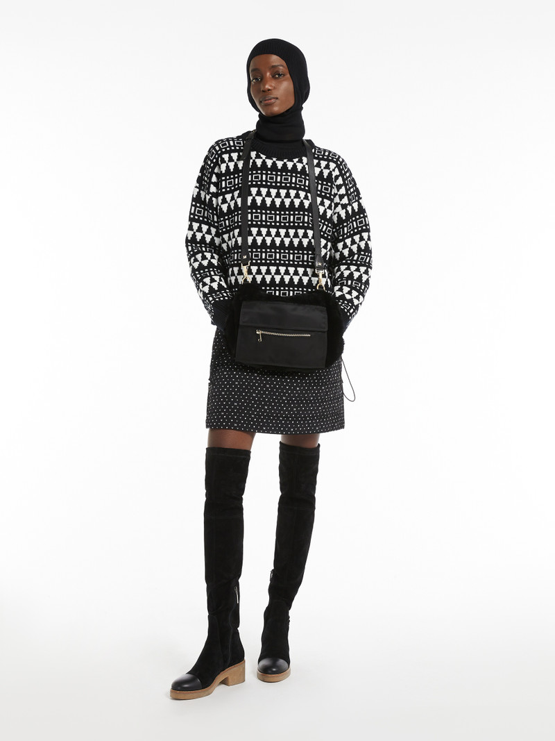 NEWBAN1 Teddy fabric belt bag 6