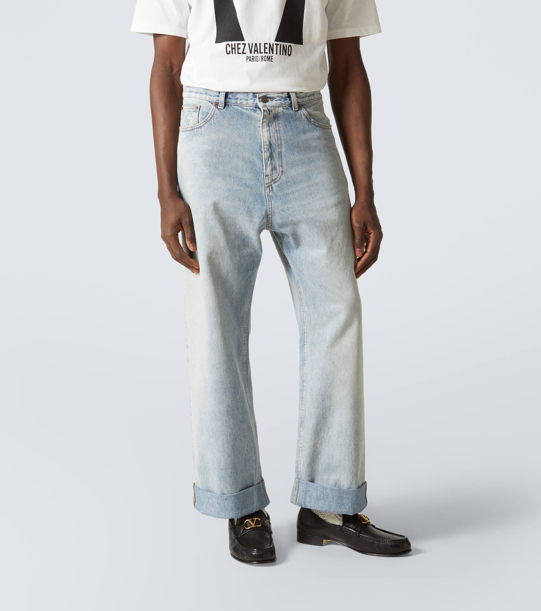 High-rise straight jeans - 3